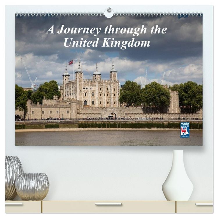 Produktbild: A Journey through the United Kingdom (High Quality Premium Wall Calendar 2026 DIN A2 landscape),CALVENDO 12 Month Wall Calendar