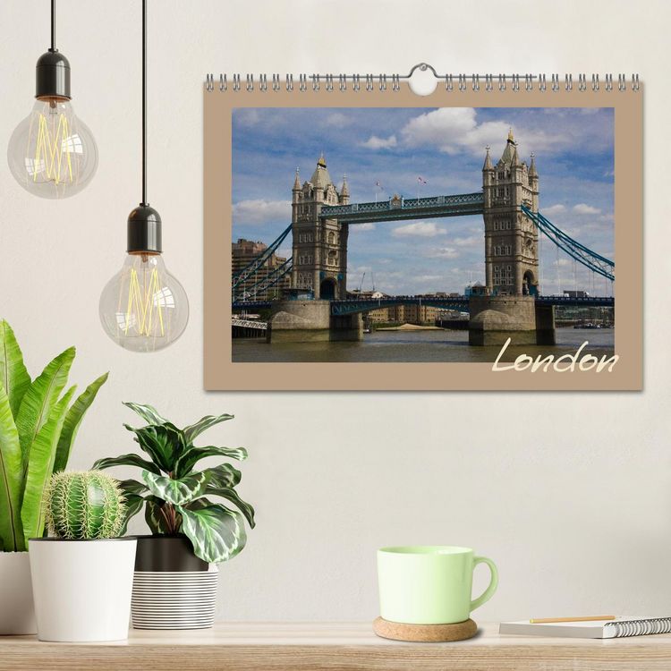 Produktbild: London (Wandkalender 2026 DIN A4 quer), CALVENDO Monatskalender