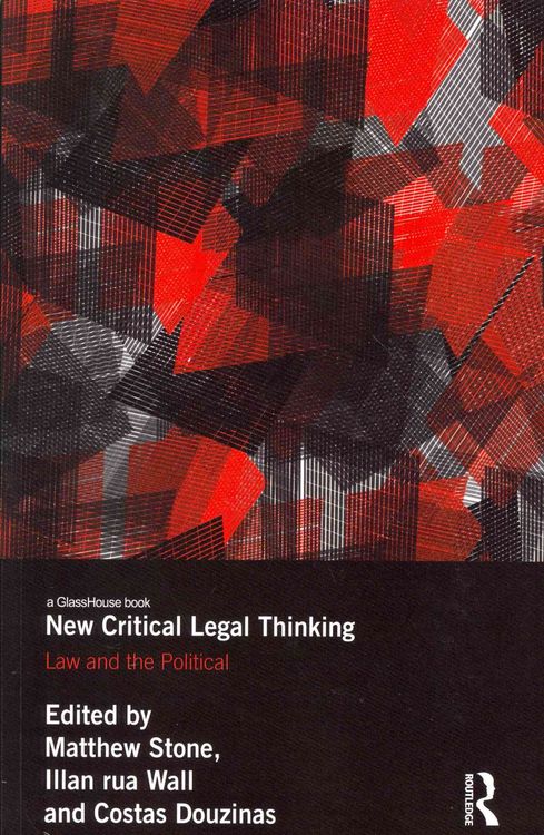 Produktbild: New Critical Legal Thinking