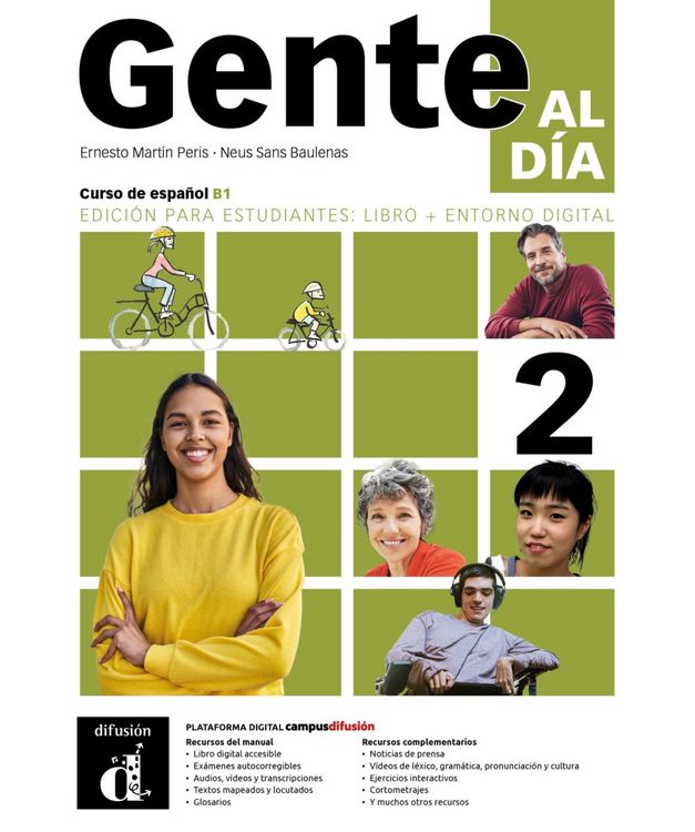 Produktbild: Gente al d&iacute;a 2 B1 &ndash; Edici&oacute;n h&iacute;brida