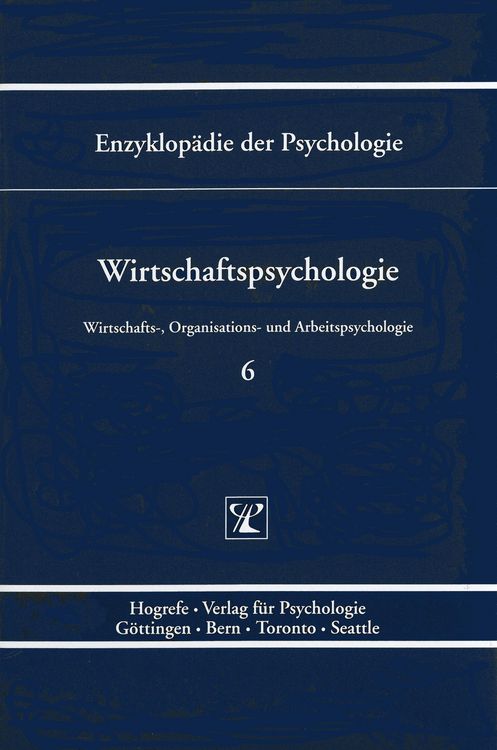 Produktbild: Wirtschaftspsychologie