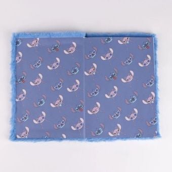 Produktbild: Notizbuch Disney Stitch (Pl&uuml;sch)