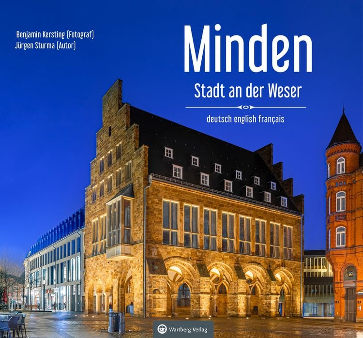 Produktbild: Minden – Stadt an der Weser - Ein Bildband in drei Sprachen (deutsch / english / français)