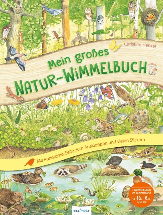 Produktbild: Mein gro&szlig;es Natur-Wimmelbuch