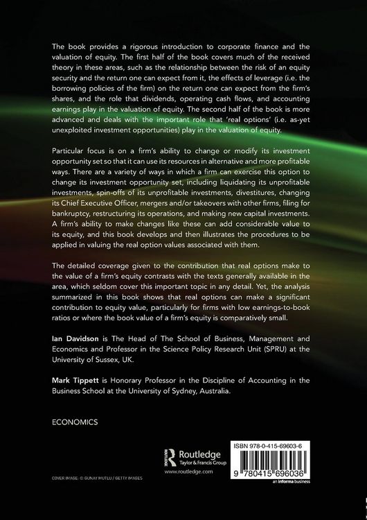 Produktbild: Principles of Equity Valuation