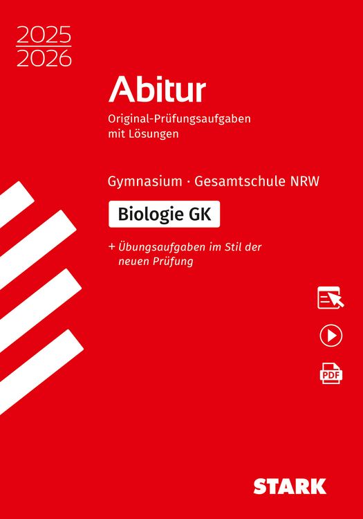 Produktbild: STARK Biologie GK - Abitur 2025/2026 NRW - Pr&uuml;fungsvorbereitung
