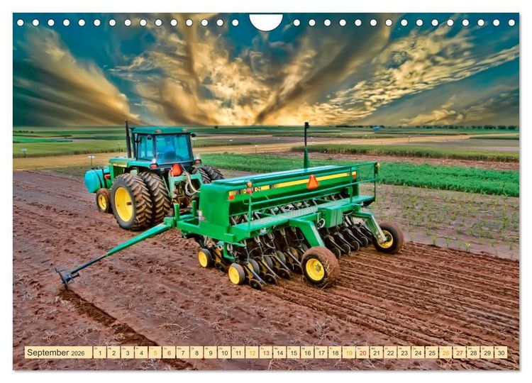 Produktbild: Landwirtschaft - die Zukunft ist digital (Wandkalender 2026 DIN A4 quer), CALVENDO Monatskalender