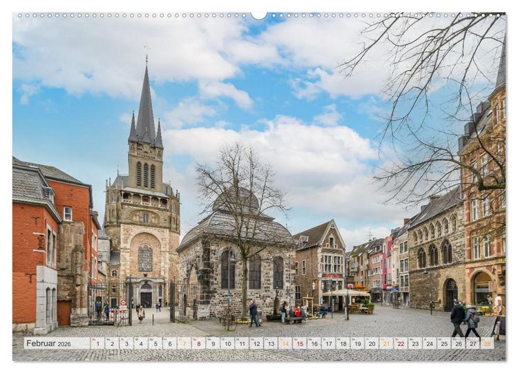 Produktbild: Aachen Impressionen (hochwertiger Premium Wandkalender 2026 DIN A2 quer), Kunstdruck in Hochglanz