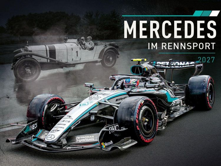 Produktbild: Mercedes im Rennsport Kalender 2027
