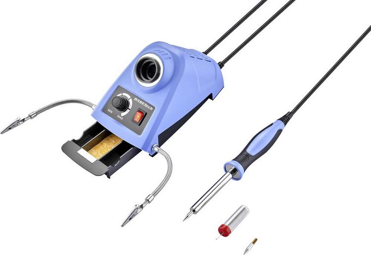 Produktbild: Basetech 1516976 L&ouml;tstation analog 40W 150 - 420&deg;C