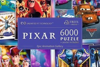 Produktbild: UFT Puzzle 6000 - Disney / Pixar Animationsgalerie