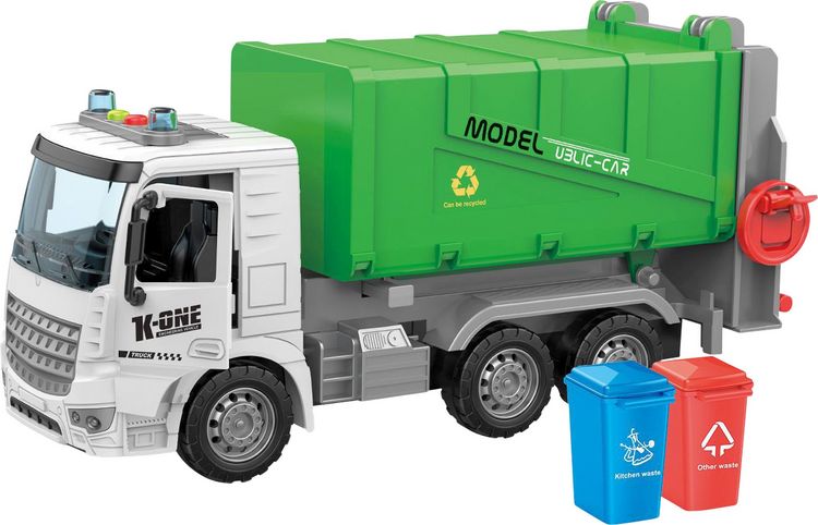 Produktbild: Speedzone M&uuml;llwagen 31 cm, L&S, Friktion