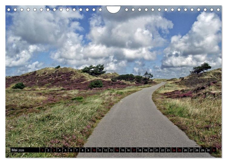 Produktbild: J&uuml;tland in D&auml;nemark - Von Henne Strand bis Blavand (Wandkalender 2026 DIN A4 quer), CALVENDO Monatskalender