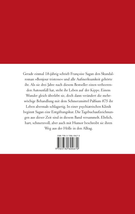 Produktbild: Ich glaube, ich liebe niemanden mehr (von Francoise Sagan)