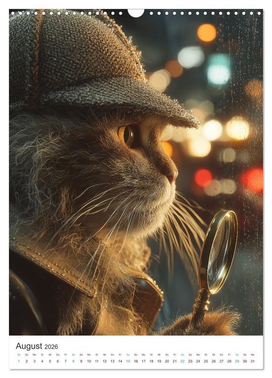 Produktbild: Katzen gegen Alltag (Wandkalender 2026 DIN A3 hoch), CALVENDO Monatskalender