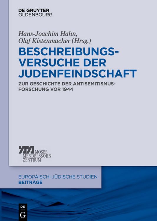 Produktbild: Beschreibungsversuche der Judenfeindschaft