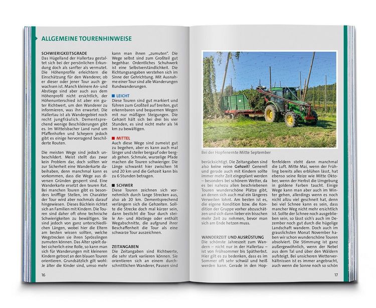 Produktbild: KOMPASS Wanderf&uuml;hrer Hallertau, Donaumoos, Spargelland, Hopfenland, 55 Touren mit Extra-Tourenkarte