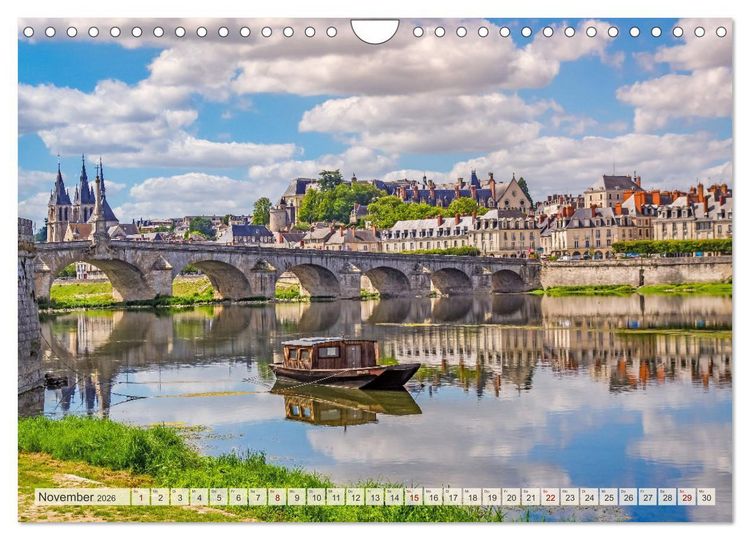 Produktbild: Romantisches Loiretal (Wandkalender 2026 DIN A4 quer), CALVENDO Monatskalender