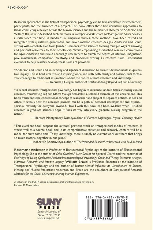 Produktbild: Transforming Self and Others through Research