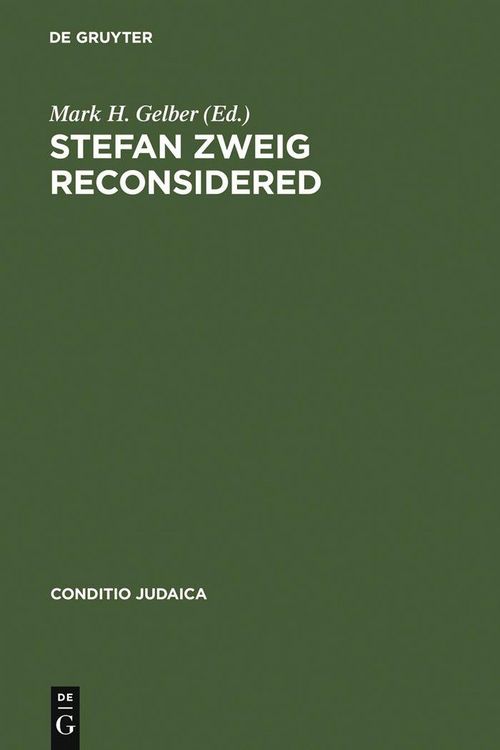 Produktbild: Stefan Zweig Reconsidered