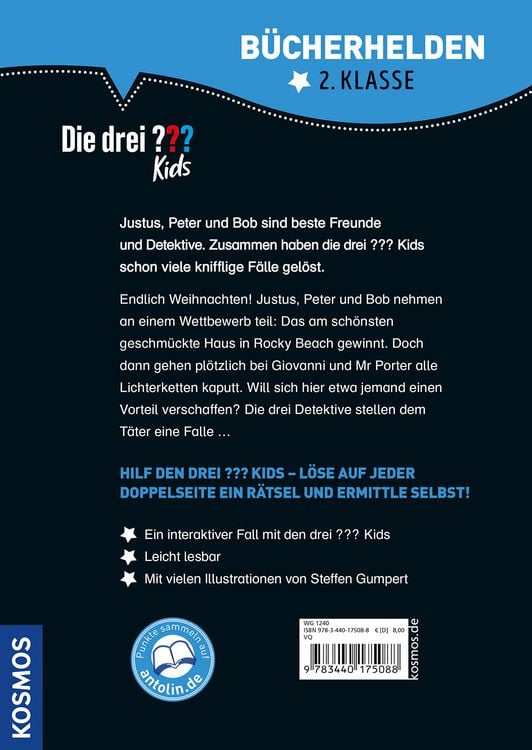 Die drei ??? Kids, Bücherhelden 2. Klasse, Die Weihnachtsräuber