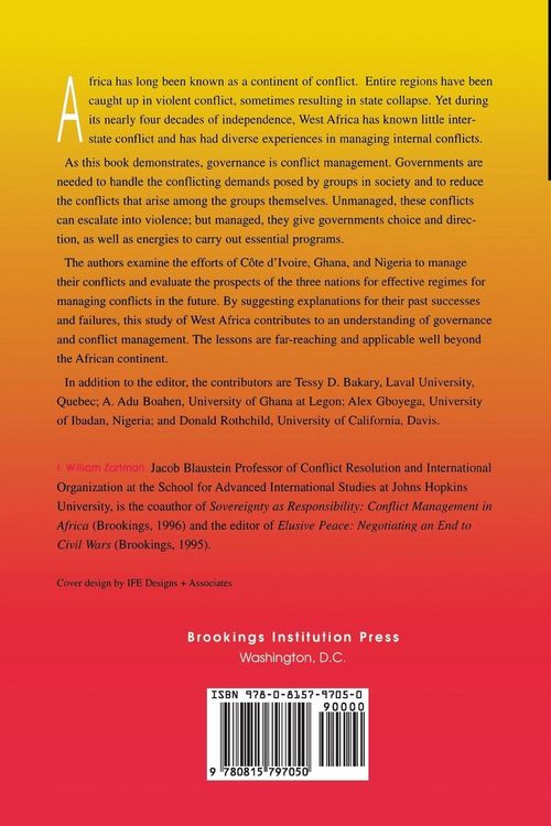 Produktbild: Governance as Conflict Management