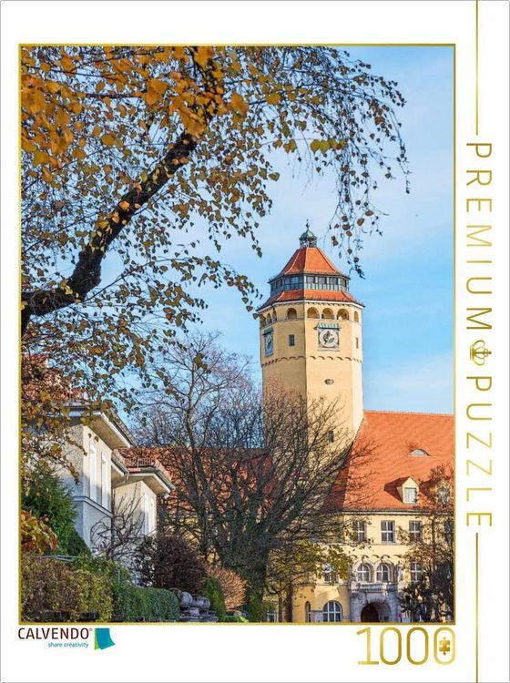 Produktbild: CALVENDO Puzzle Oskar-von-Miller-Gymnasium, Schwabing | 1000 Teile Lege-Gr&ouml;&szlig;e 64x48cm Foto-Puzzle f&uuml;r gl&uuml;ckliche Stunden