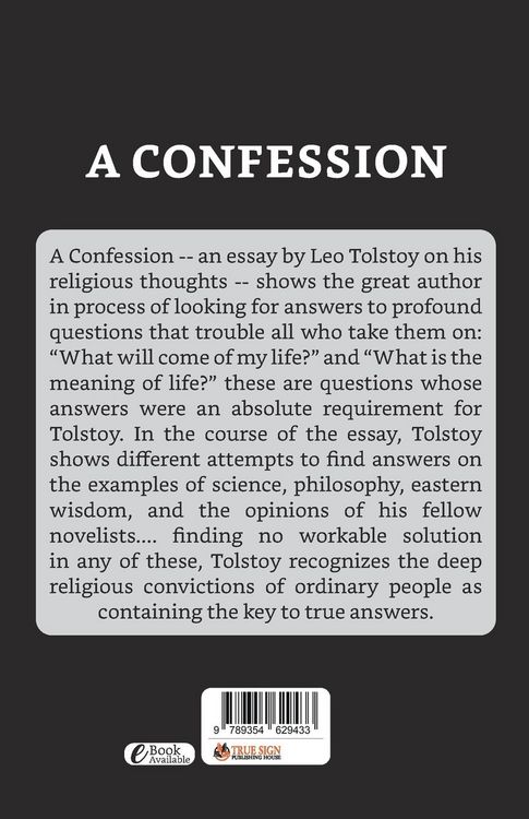 Produktbild: A Confession