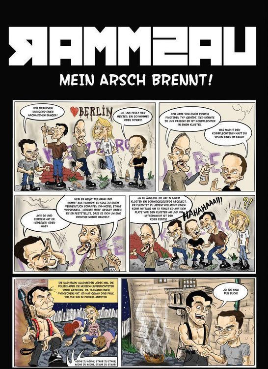 Produktbild: RAMMSAU, mein Arsch brennt! Haerter als Rammstein - sarkastischer als Eisbrecher