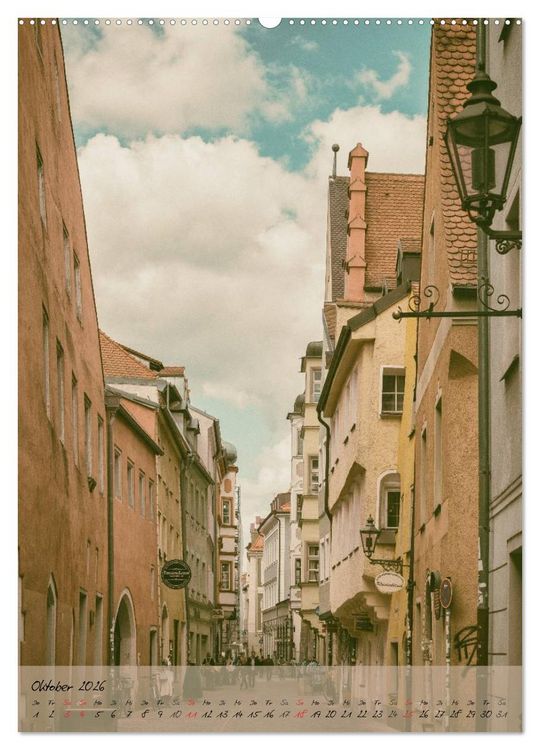 Produktbild: Regensburg - Charme der Altstadt (hochwertiger Premium Wandkalender 2026 DIN A2 hoch), Kunstdruck in Hochglanz