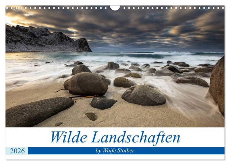 Produktbild: Wilde Landschaften (Wandkalender 2026 DIN A3 quer), CALVENDO Monatskalender