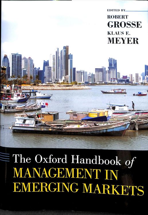 Produktbild: Oxford Handbook of Management in Emerging Markets