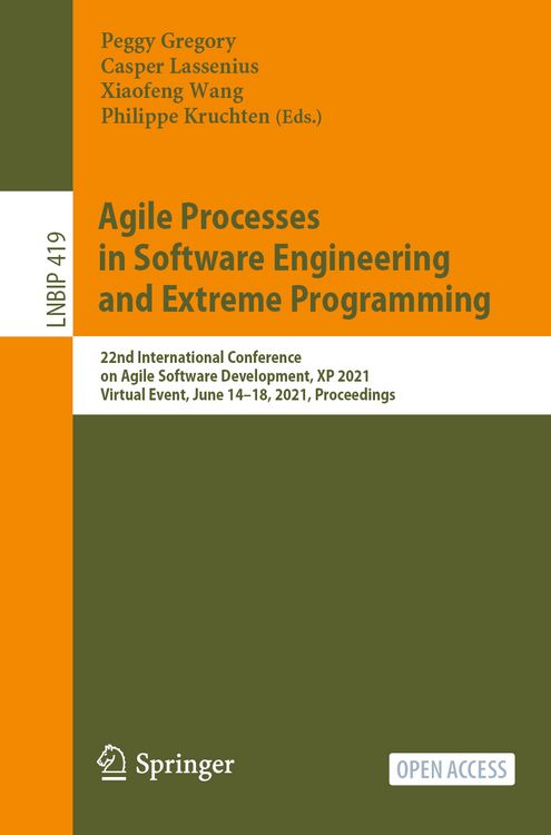 Produktbild: Agile Processes in Software Engineering and Extreme Programming
