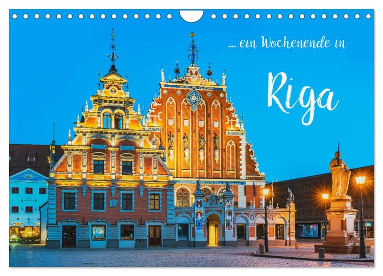 Produktbild: Ein Wochenende in Riga (Wandkalender 2026 DIN A4 quer), CALVENDO Monatskalender