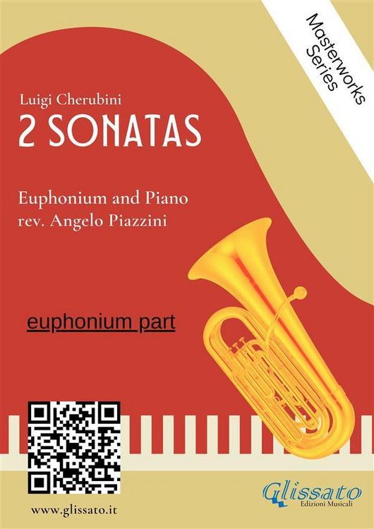 Produktbild: (euphonium part) 2 Sonatas by Cherubini - Euphonium and Piano