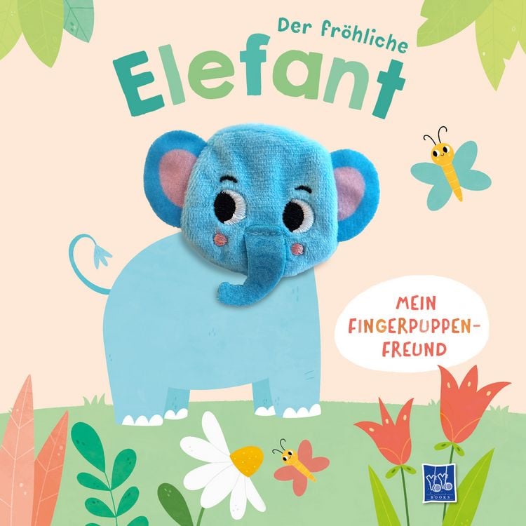 Produktbild: Der fr&ouml;hliche Elefant (Mein Fingerpuppen-Freund)