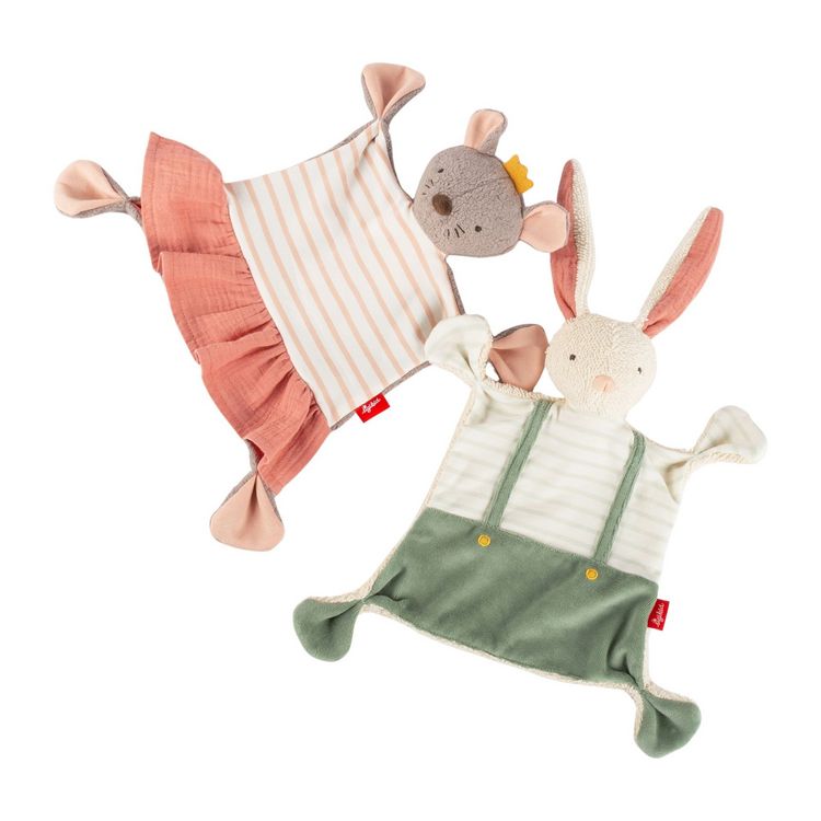 Produktbild: Sigikid 31048 - Schnuffeltuch Maus Prinzessin, Baumwolle, 19x7x25cm