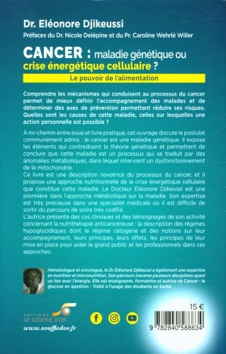 Produktbild: Cancer : maladie g&eacute;n&eacute;tique ou crise &eacute;nerg&eacute;tique cellulaire ?