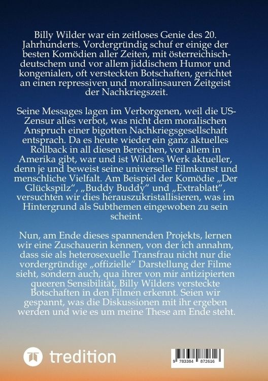 Produktbild: Billy Wilders versteckte Botschaften - Band 4