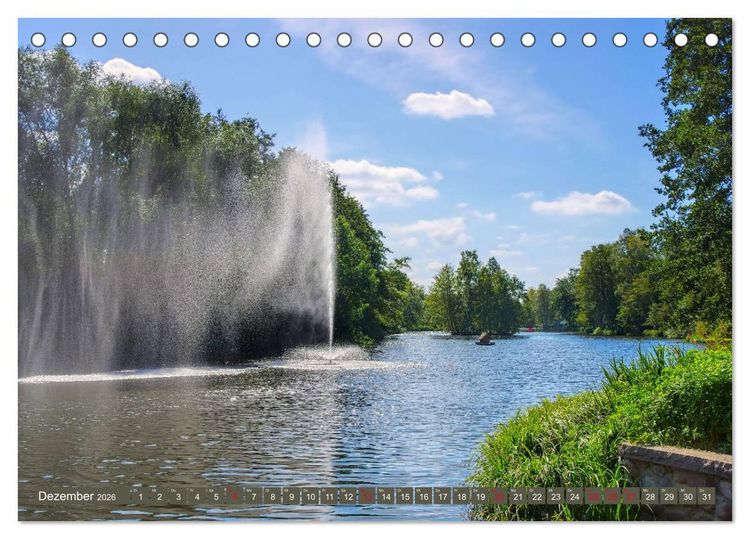 Produktbild: Bad Bodenteich - Kurort in der L&uuml;neburger Heide (Tischkalender 2026 DIN A5 quer), CALVENDO Monatskalender