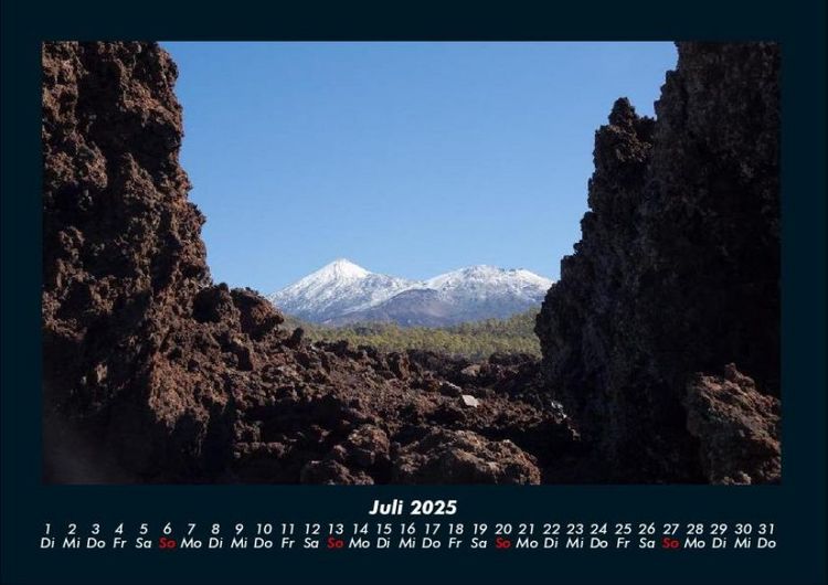 Produktbild: Landschaftskalender 2025 Fotokalender DIN A4