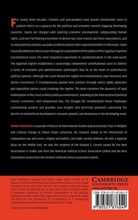Produktbild: The Struggle for Constitutional Power