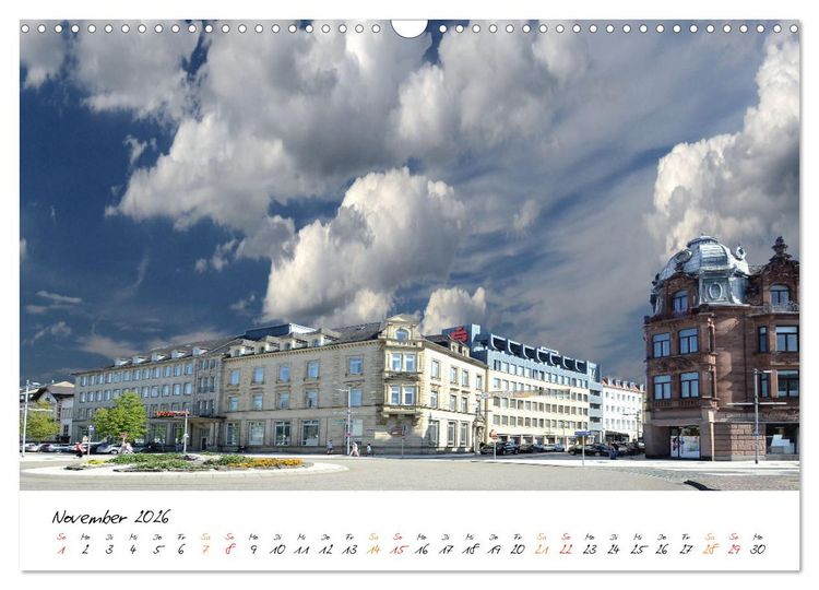 Produktbild: Saarlouis - Stadt des Sonnenk&ouml;nigs (Wandkalender 2026 DIN A3 quer), CALVENDO Monatskalender