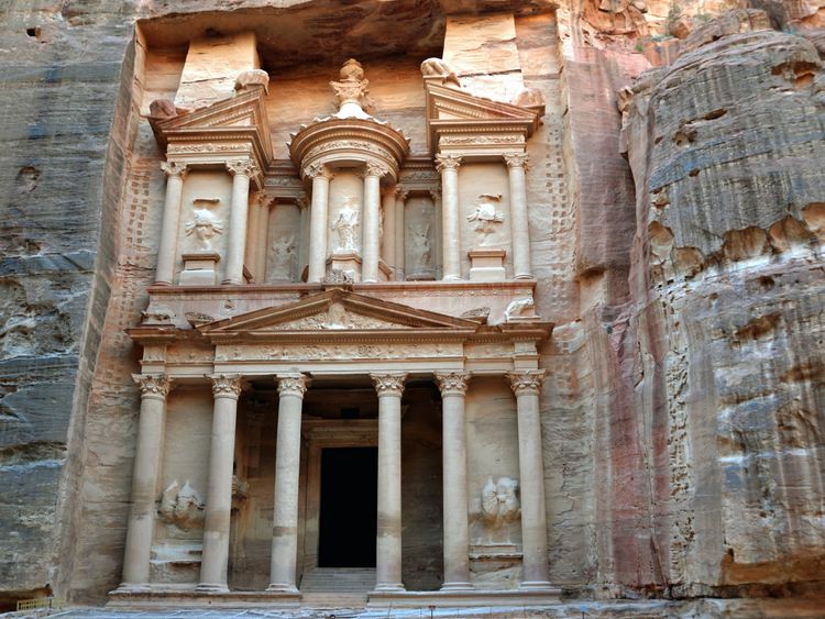 Produktbild: CALVENDO Puzzle Das Schatzhaus El Khazneh in Petra | 1000 Teile Lege-Gr&ouml;&szlig;e 64x48cm Foto-Puzzle f&uuml;r gl&uuml;ckliche Stunden