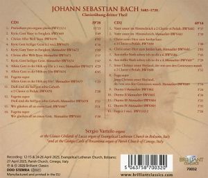 Produktbild: J.S.Bach:Clavier&uuml;bung dritter Teil