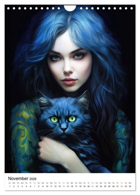 Produktbild: Meow and Forever (Wall Calendar 2026 DIN A4 portrait), CALVENDO 12 Month Wall Calendar