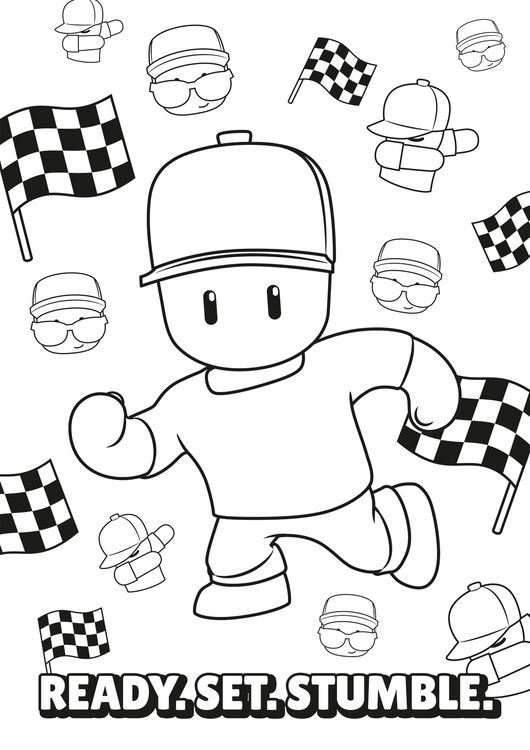 Produktbild: Stumble Guys: Der gro&szlig;e Kreativblock