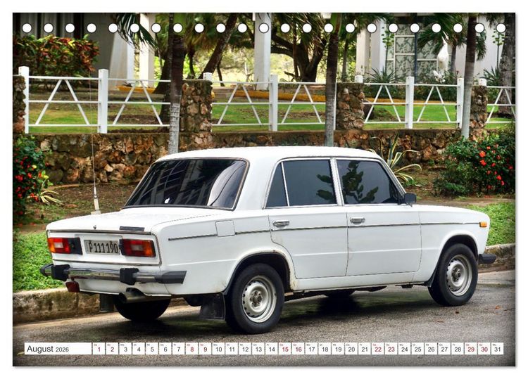 Produktbild: LADA-1600 - Russlands popul&auml;rstes Automobil (Tischkalender 2026 DIN A5 quer), CALVENDO Monatskalender