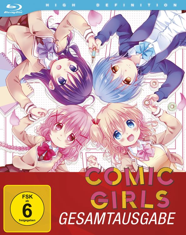 Produktbild: Comic Girls - Gesamtausgabe - Blu-ray Box [3 BRs]