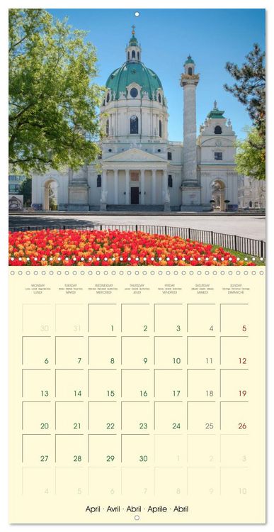 Produktbild: Beautiful Vienna (Wall Calendar 2026 12 &times; 12 Inch) CALVENDO 12 Month Wall Calendar